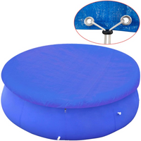 vidaXL Pool Coverfor 450-457 cm Round Above-Ground Pools