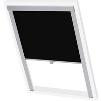 vidaXL Blackout Roller Blinds Black 104