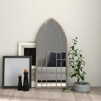 vidaXL Mirror Sand 100x45 cm Iron for Indoor Use