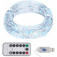 vidaXL LED String with 150 LEDs Cold White 15 m