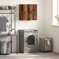 vidaXL Wall-Mounted Cabinet Old Wood 60 x 31 x 60 cm Engineered Wood
