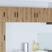vidaXL Kitchen Cabinet Kalmar 2 pcs Artisan Oak 60 x 31 x 40 cm