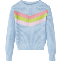 Kids' Sweater Knitted Blue 140