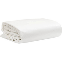 vidaXL Tarpaulin White 1.5x10 m 650 g/m²