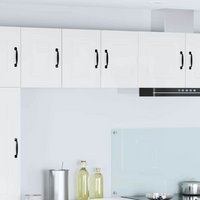 vidaXL Kitchen Cabinet Kalmar High Gloss White 30 x 31 x 40 cm