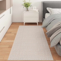 vidaXL Area Rugs Rectangular FARO Cream 200 x 80 cm Polyester