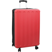 vidaXL Suitcase Folding with Lock Red 50 x 30 x 76 cm ABS Plastic