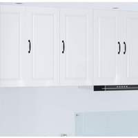 vidaXL Kitchen Cabinet with Shelf High Gloss White 40 x 31 x 80 cm