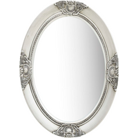 vidaXL Wall Mirror Baroque Style 50x70 cm Silver