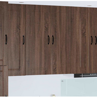 vidaXL Kitchen Cabinet with Storage Kalmar Brown Oak 80 x 31 x 100 cm