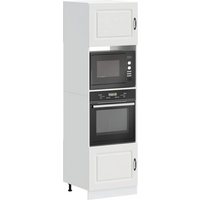vidaXL Oven Cabinets 2 pcs Kalmar White Engineered Wood