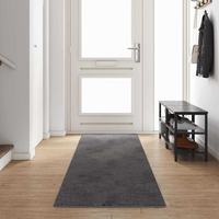 vidaXL Carpet Runner Grey 80 x 400 cm 100% Polypropylene Tuft