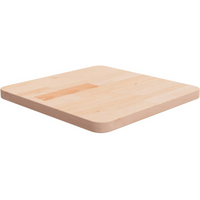 vidaXL Square Table Top 40x40x2.5 cm Untreated Solid Wood Oak