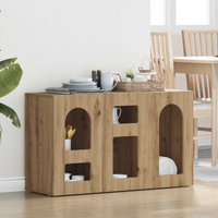 vidaXL Sideboard Artisan Oak 100 x 35 x 59 cm Engineered Wood