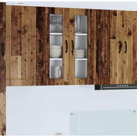 vidaXL Kitchen Cabinet Old Wood 60 x 31 x 80 cm Engineered Wood