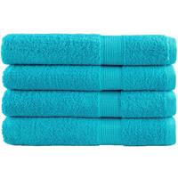 vidaXL Premium Towels SOLUND 4 pcs Turquoise 100x200 cm 600 gsm