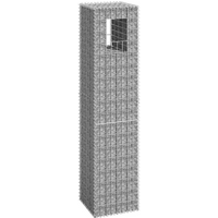 vidaXL Gabion Basket Post 40x40x180 cm Iron