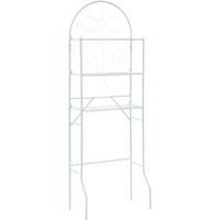 vidaXL Toilet Rack White 60x33x174 cm