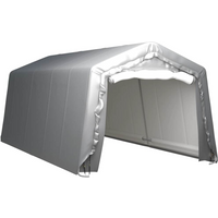 vidaXL Storage Tent 300x600 cm Steel Grey
