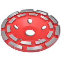 Diamond Grinding Cup Wheel Double Row 180mm