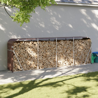Log Holder 300x45x100 cm Galvanised Steel
