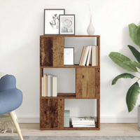 vidaXL TV Cabinet Set Brown 60 x 24 x 94.5 cm Engineered Wood