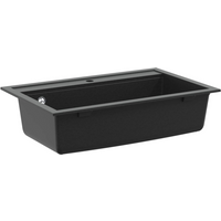 vidaXL Sink Black 795 x 505 mm Granite