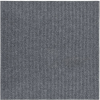 vidaXL Dirt Trapper Carpet Runner 100x100 cm Grey
