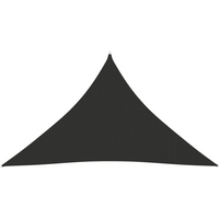 vidaXL Sunshade Sail Oxford Fabric Triangular 5x5x6 m Anthracite