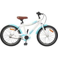 vidaXL Kids Bike 24'' for 8-12 Years Old Light Blue