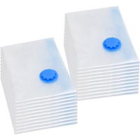 vidaXL Vacuum Travel Storage Bags Clothing Bags 120x70 cm 20 pcs