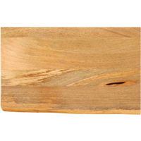 vidaXL Table Top Live Edge 40x20x3.8 cm Solid Wood Mango