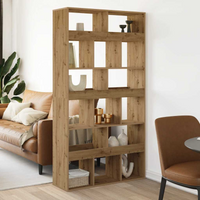 vidaXL Bookcase Artisan Oak 100x33x187.5 cm Engineered Wood