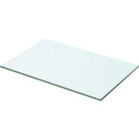 vidaXL Shelf Panel Glass Clear 50x25 cm