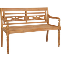 vidaXL Batavia Bench 120 cm Teak