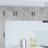 vidaXL Kitchen Cabinet Kalmar 2 pcs Concrete Grey 60 x 31 x 40 cm