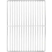 vidaXL Grill Grate Silver 40 x 30 cm Stainless Steel
