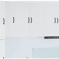 vidaXL Kitchen Cabinet High Gloss White 80 x 31 x 80 cm