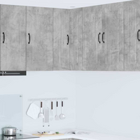 vidaXL Kitchen Cabinet Kalmar Concrete Grey 57 x 57 x 80 cm