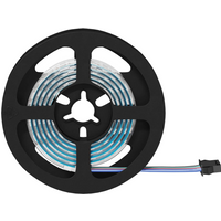 vidaXL LED Strip 2 pcs Black and Transparent 1200 mm