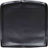 vidaXL Trunk Mat Black suitable for AUDI A4 AVANT 2015- Rubber
