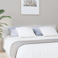 vidaXL Bed Headboard White 200x1.5x80 cm Engineered Wood