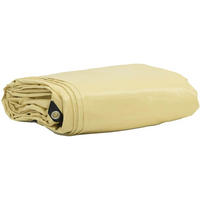 vidaXL Tarpaulin 650g / m² Beige 3 x 6 m Canvas with PVC Coating