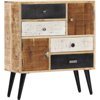vidaXL Sideboard 70x30x78 cm Solid Mango Wood