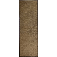 vidaXL Doormat Washable Brown 60x180 cm