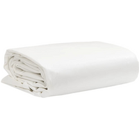 vidaXL Tarpaulin White 1.5x20 m 650 g/m²