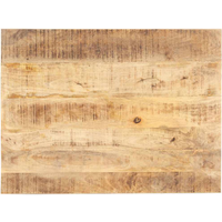 vidaXL Table Top Solid Mango Wood 15-16 mm 70x60 cm
