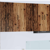 vidaXL Kitchen Cabinet Kalmar Old Wood 50 x 31 x 80 cm Engineered Wood