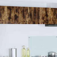 vidaXL Kitchen Cabinet 2 pcs Smoked Oak 40 x 31 x 40 cm