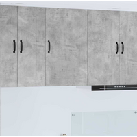 vidaXL Kitchen Cabinet Kalmar Concrete Grey 50 x 31 x 80 cm